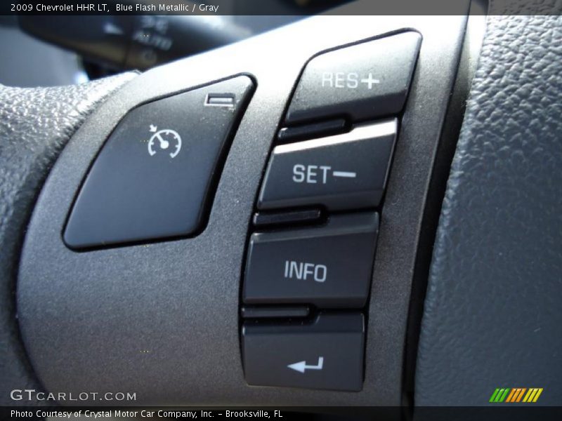 Blue Flash Metallic / Gray 2009 Chevrolet HHR LT