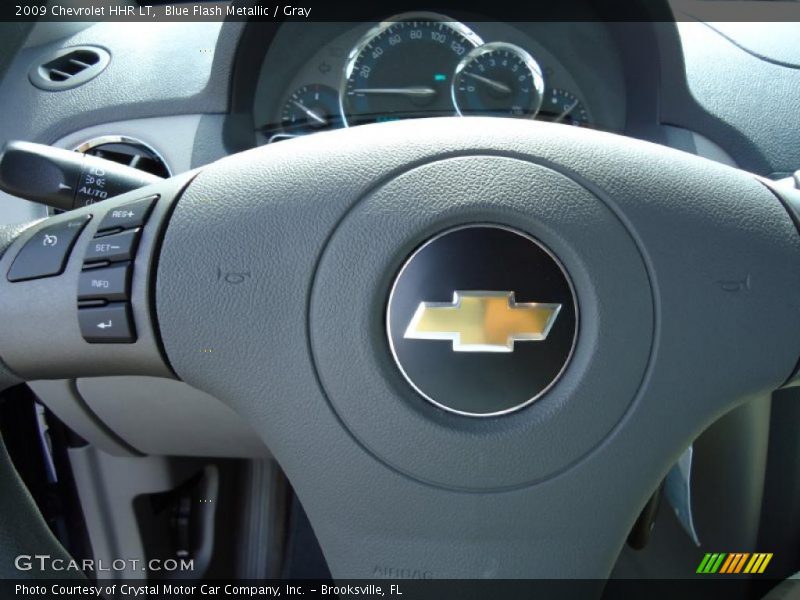 Blue Flash Metallic / Gray 2009 Chevrolet HHR LT