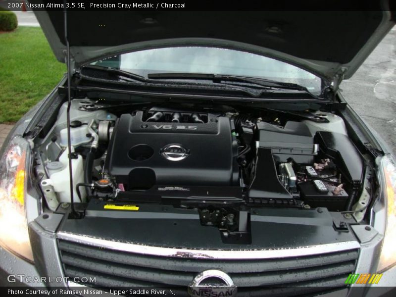 Precision Gray Metallic / Charcoal 2007 Nissan Altima 3.5 SE