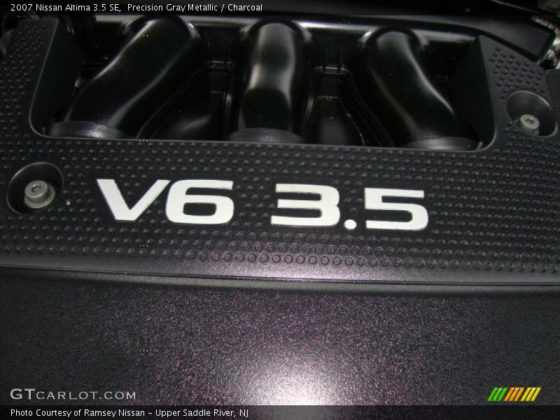 Precision Gray Metallic / Charcoal 2007 Nissan Altima 3.5 SE