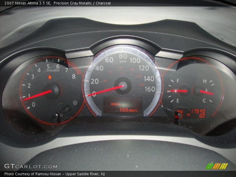 Precision Gray Metallic / Charcoal 2007 Nissan Altima 3.5 SE