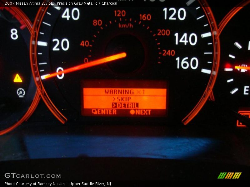 Precision Gray Metallic / Charcoal 2007 Nissan Altima 3.5 SE