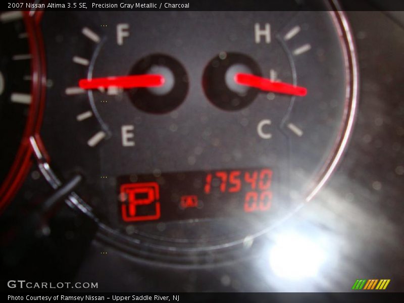 Precision Gray Metallic / Charcoal 2007 Nissan Altima 3.5 SE