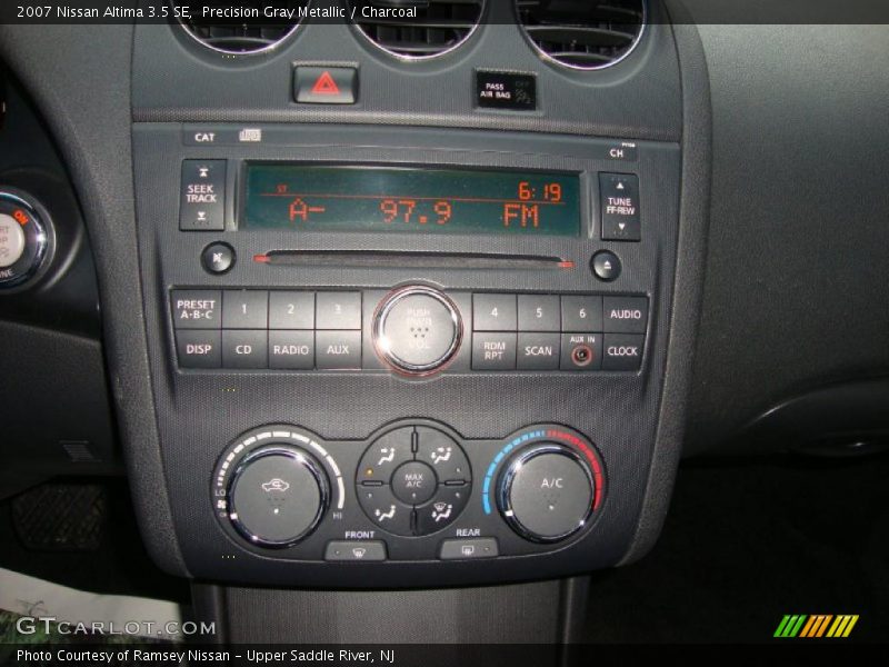 Precision Gray Metallic / Charcoal 2007 Nissan Altima 3.5 SE