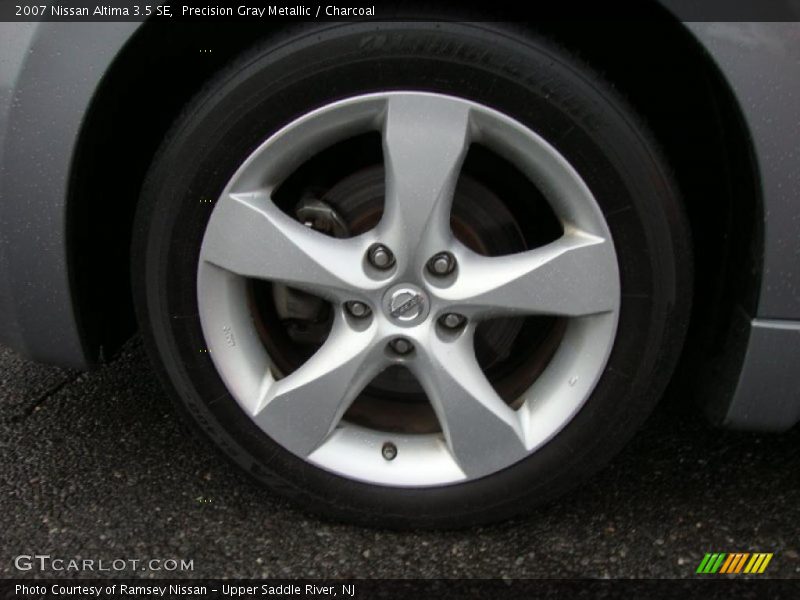 Precision Gray Metallic / Charcoal 2007 Nissan Altima 3.5 SE