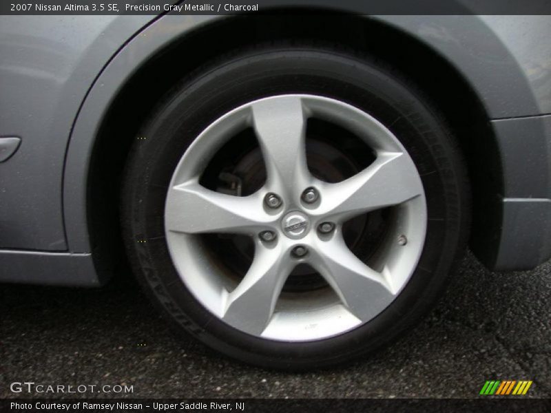 Precision Gray Metallic / Charcoal 2007 Nissan Altima 3.5 SE