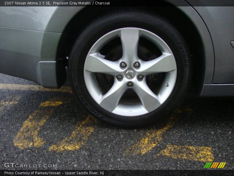 Precision Gray Metallic / Charcoal 2007 Nissan Altima 3.5 SE