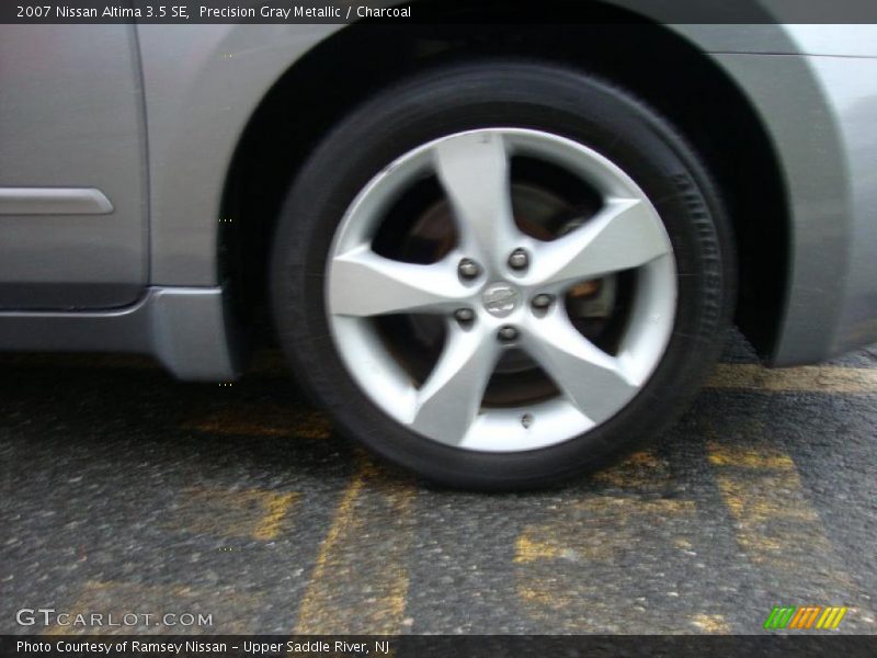 Precision Gray Metallic / Charcoal 2007 Nissan Altima 3.5 SE