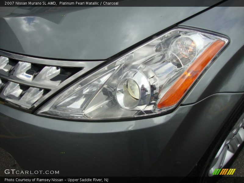 Platinum Pearl Matallic / Charcoal 2007 Nissan Murano SL AWD