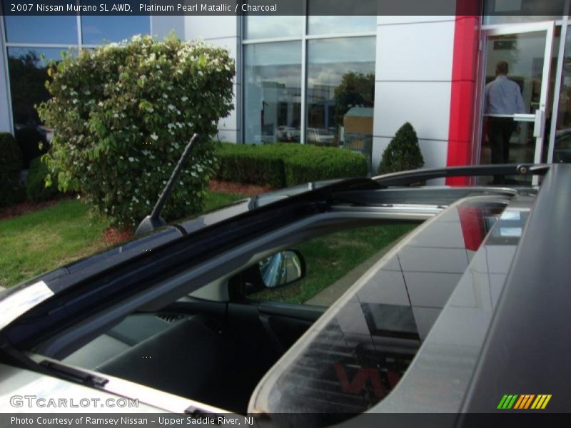 Platinum Pearl Matallic / Charcoal 2007 Nissan Murano SL AWD