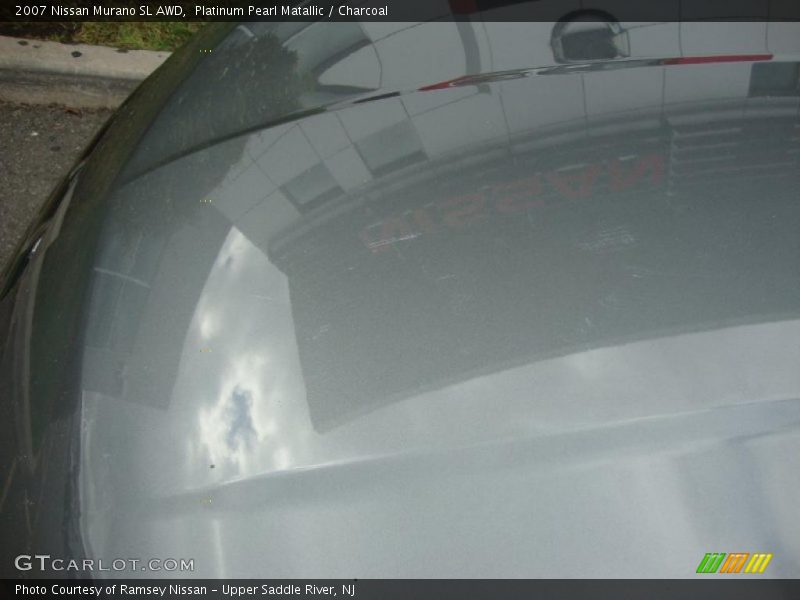 Platinum Pearl Matallic / Charcoal 2007 Nissan Murano SL AWD
