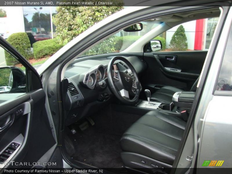 Platinum Pearl Matallic / Charcoal 2007 Nissan Murano SL AWD