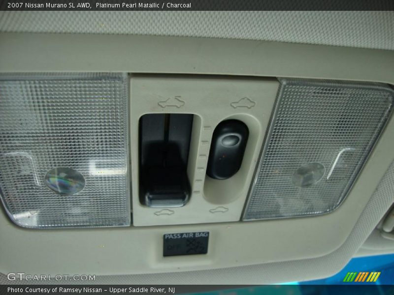 Platinum Pearl Matallic / Charcoal 2007 Nissan Murano SL AWD