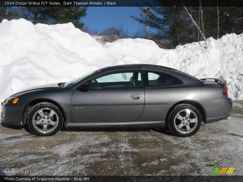 Dark Titanium Metallic / Black 2004 Dodge Stratus R/T Sedan