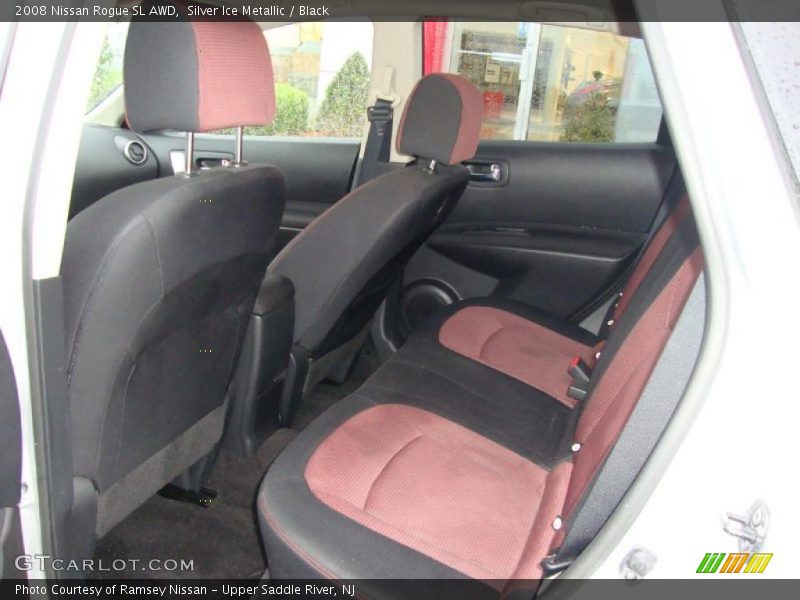 Silver Ice Metallic / Black 2008 Nissan Rogue SL AWD