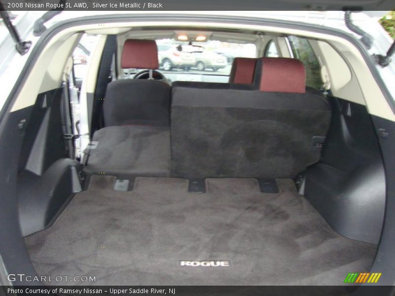 Silver Ice Metallic / Black 2008 Nissan Rogue SL AWD