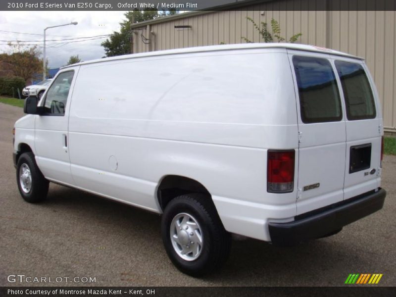 Oxford White / Medium Flint 2010 Ford E Series Van E250 Cargo