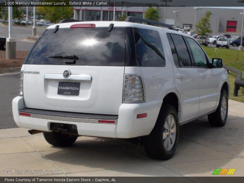 Oxford White / Camel 2006 Mercury Mountaineer Luxury