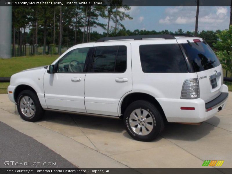 Oxford White / Camel 2006 Mercury Mountaineer Luxury