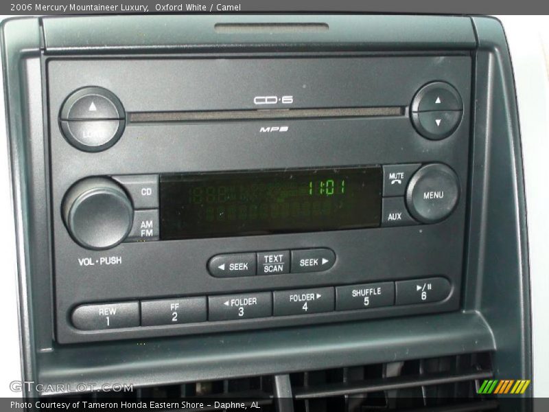 Oxford White / Camel 2006 Mercury Mountaineer Luxury