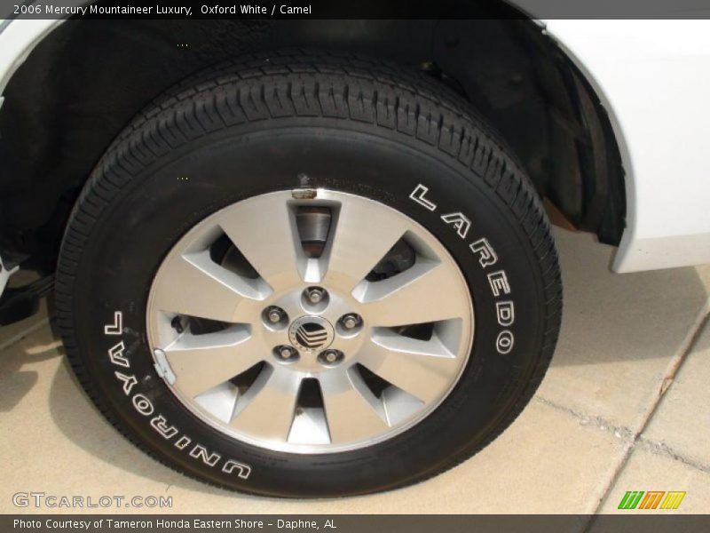 Oxford White / Camel 2006 Mercury Mountaineer Luxury