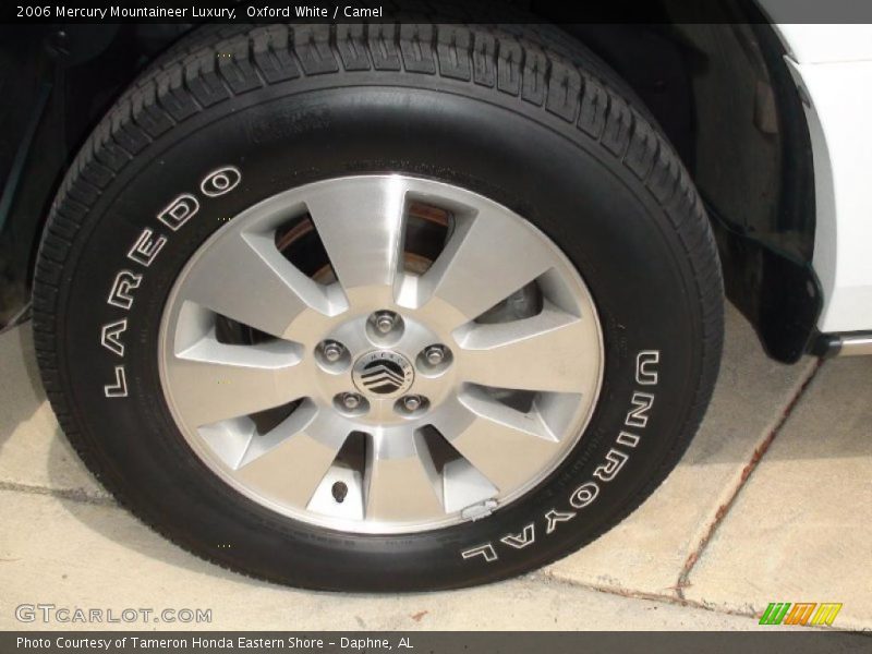 Oxford White / Camel 2006 Mercury Mountaineer Luxury