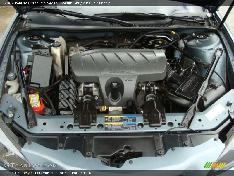 Stealth Gray Metallic / Ebony 2007 Pontiac Grand Prix Sedan