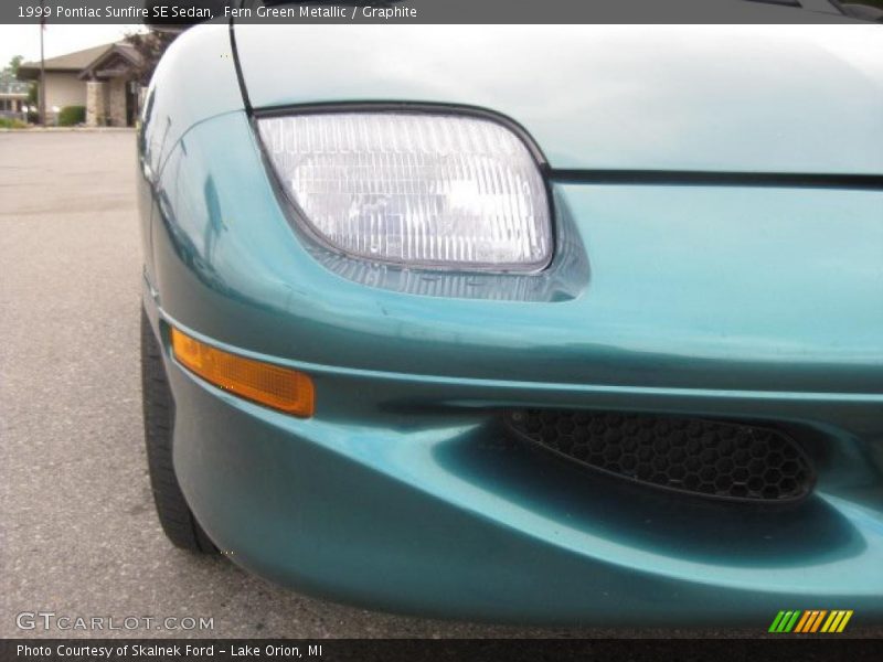 Fern Green Metallic / Graphite 1999 Pontiac Sunfire SE Sedan