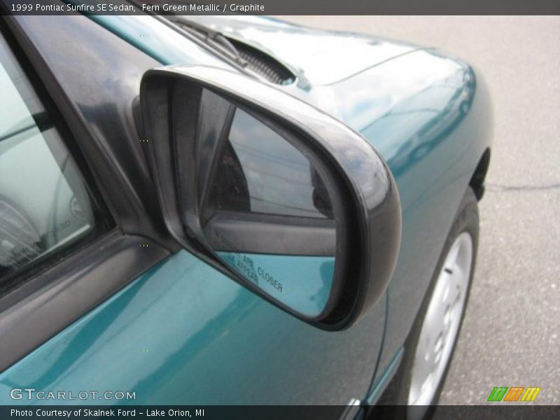 Fern Green Metallic / Graphite 1999 Pontiac Sunfire SE Sedan