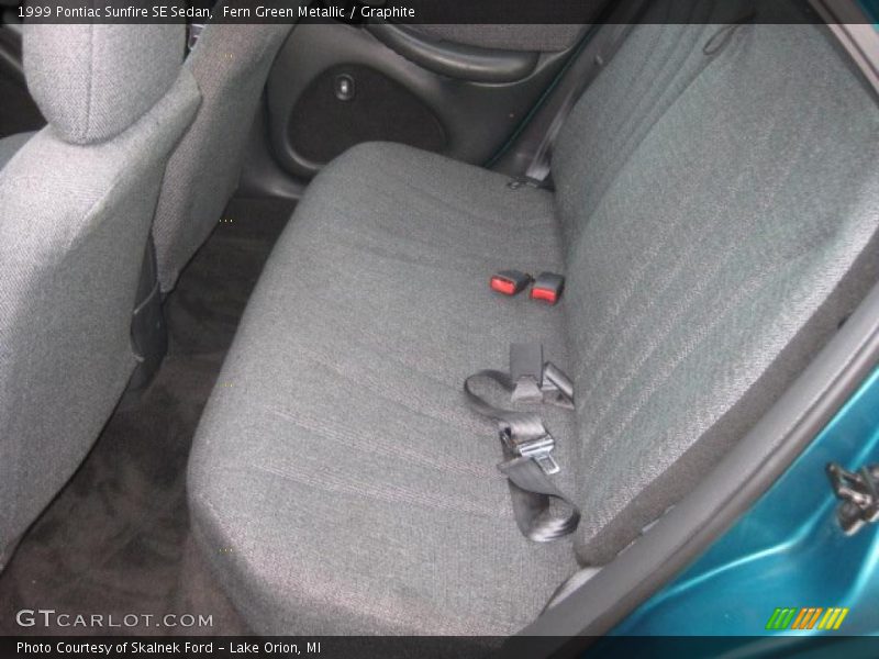 Fern Green Metallic / Graphite 1999 Pontiac Sunfire SE Sedan