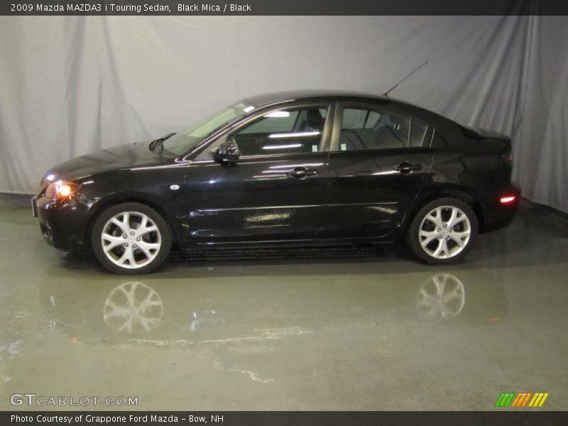 Black Mica / Black 2009 Mazda MAZDA3 i Touring Sedan