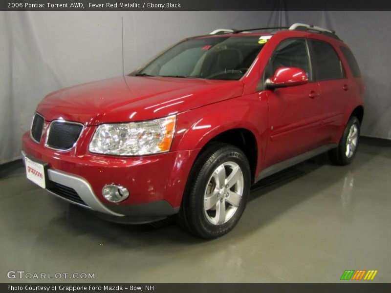 Fever Red Metallic / Ebony Black 2006 Pontiac Torrent AWD