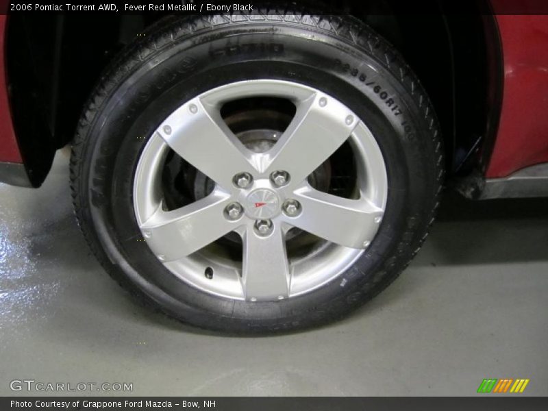 Fever Red Metallic / Ebony Black 2006 Pontiac Torrent AWD