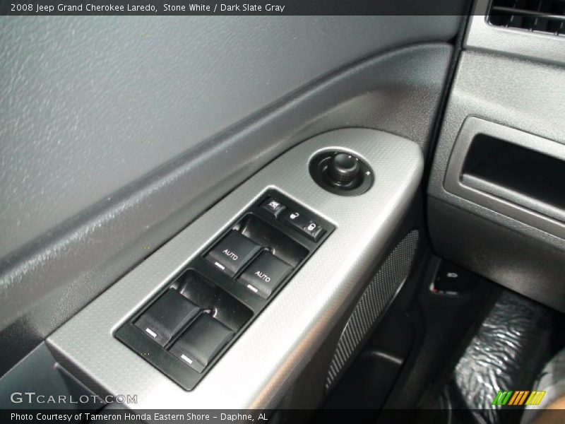 Stone White / Dark Slate Gray 2008 Jeep Grand Cherokee Laredo