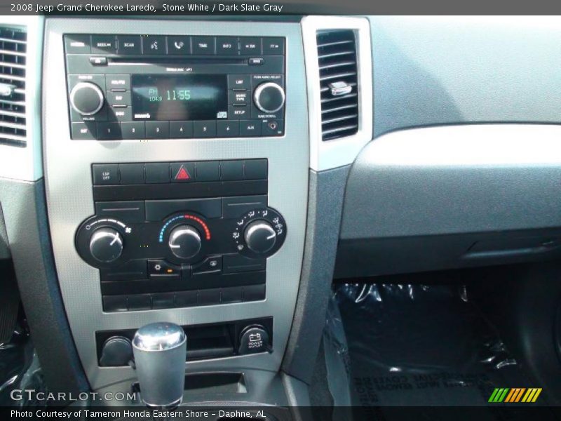 Stone White / Dark Slate Gray 2008 Jeep Grand Cherokee Laredo