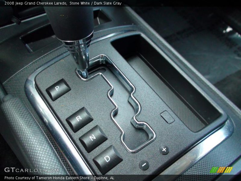 Stone White / Dark Slate Gray 2008 Jeep Grand Cherokee Laredo