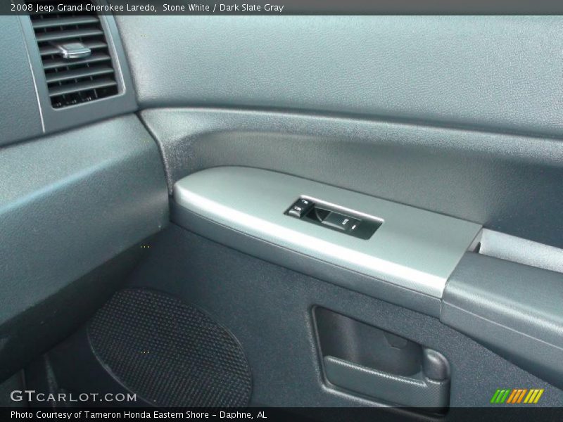 Stone White / Dark Slate Gray 2008 Jeep Grand Cherokee Laredo