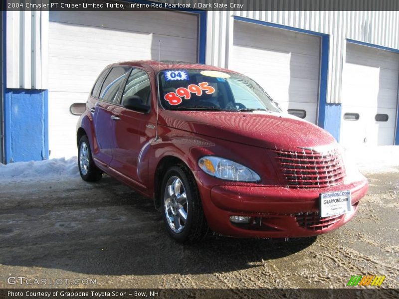 Inferno Red Pearlcoat / Dark Slate Gray 2004 Chrysler PT Cruiser Limited Turbo