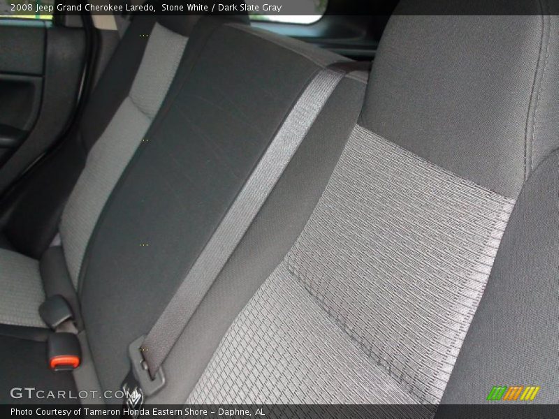 Stone White / Dark Slate Gray 2008 Jeep Grand Cherokee Laredo