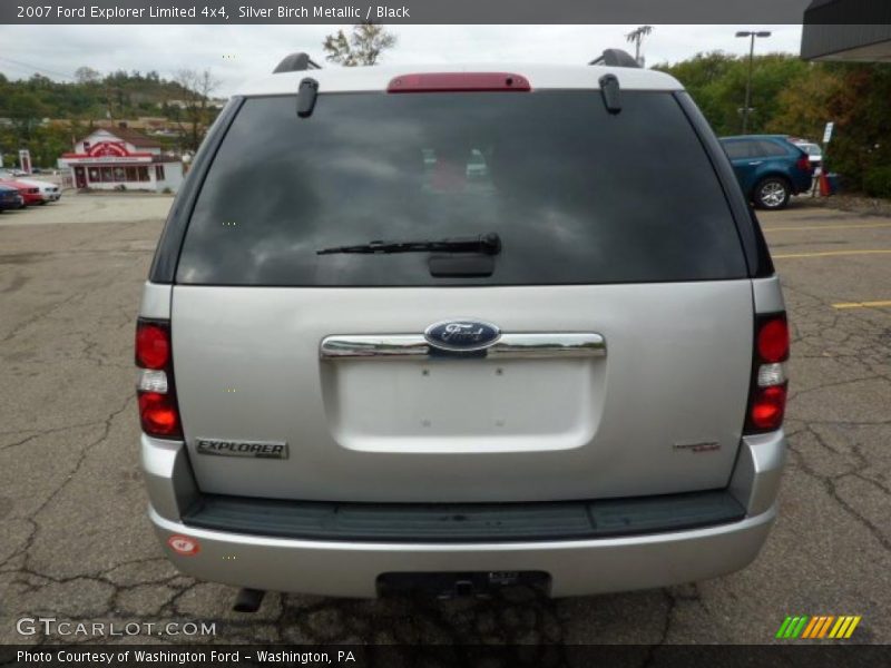 Silver Birch Metallic / Black 2007 Ford Explorer Limited 4x4