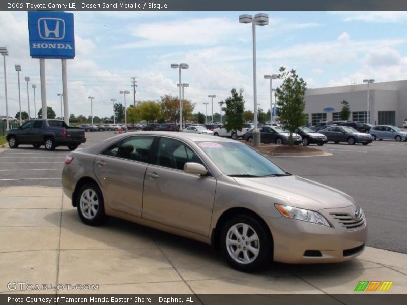 Desert Sand Metallic / Bisque 2009 Toyota Camry LE