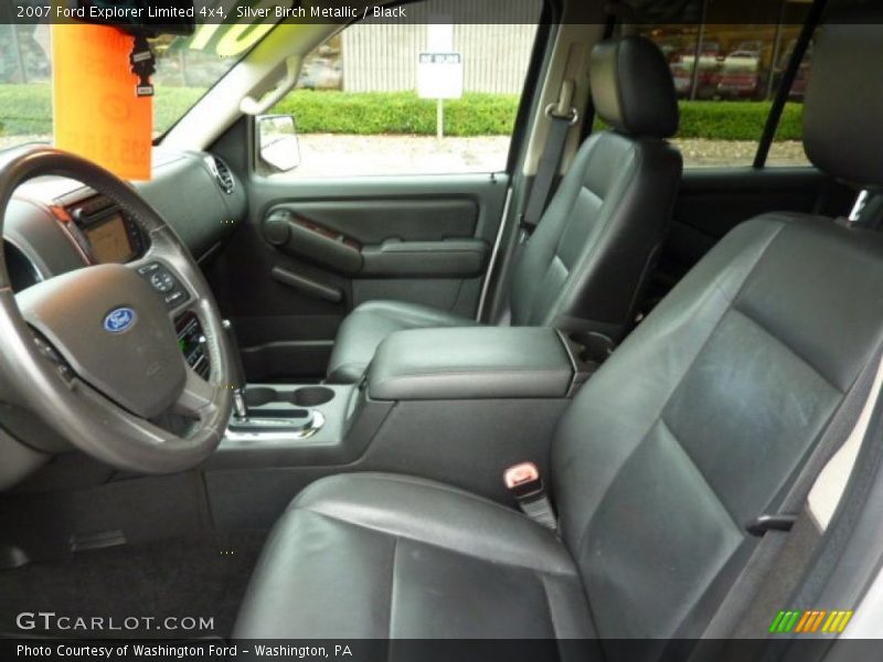Silver Birch Metallic / Black 2007 Ford Explorer Limited 4x4