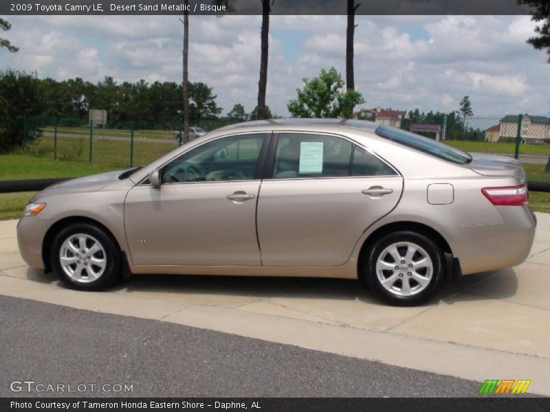 Desert Sand Metallic / Bisque 2009 Toyota Camry LE