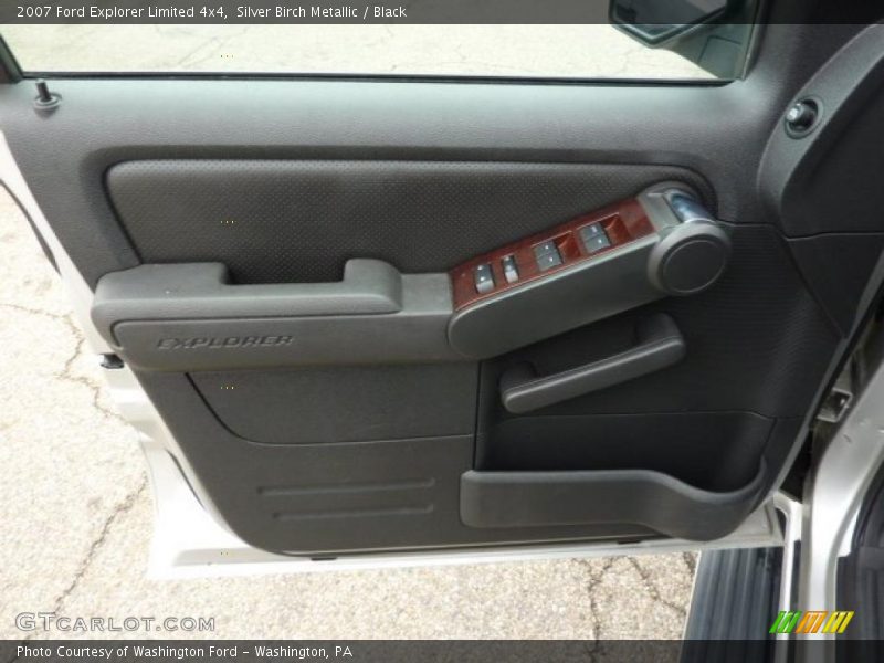 Silver Birch Metallic / Black 2007 Ford Explorer Limited 4x4