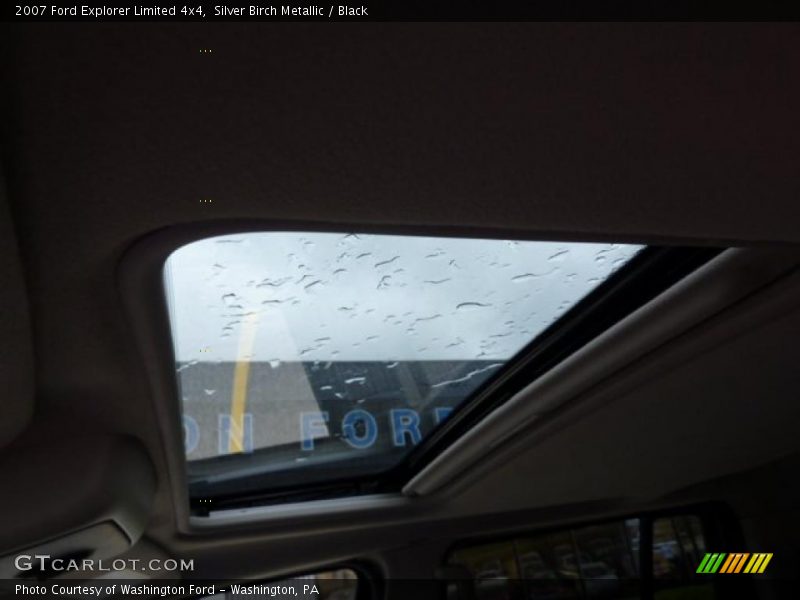 Silver Birch Metallic / Black 2007 Ford Explorer Limited 4x4