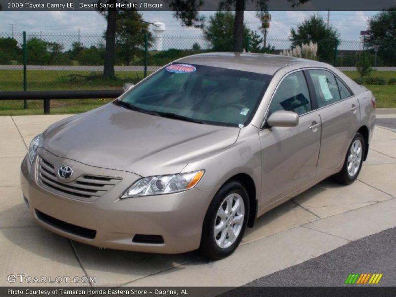 Desert Sand Metallic / Bisque 2009 Toyota Camry LE