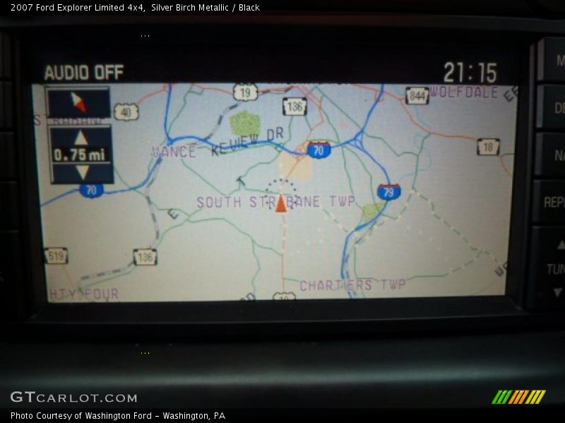 Silver Birch Metallic / Black 2007 Ford Explorer Limited 4x4