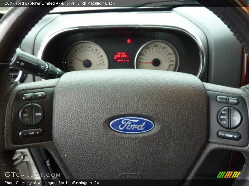 Silver Birch Metallic / Black 2007 Ford Explorer Limited 4x4