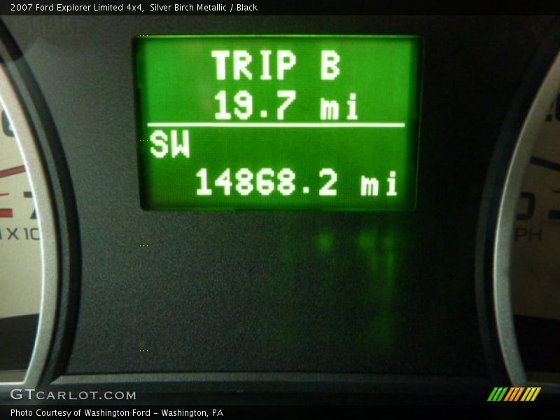 Silver Birch Metallic / Black 2007 Ford Explorer Limited 4x4