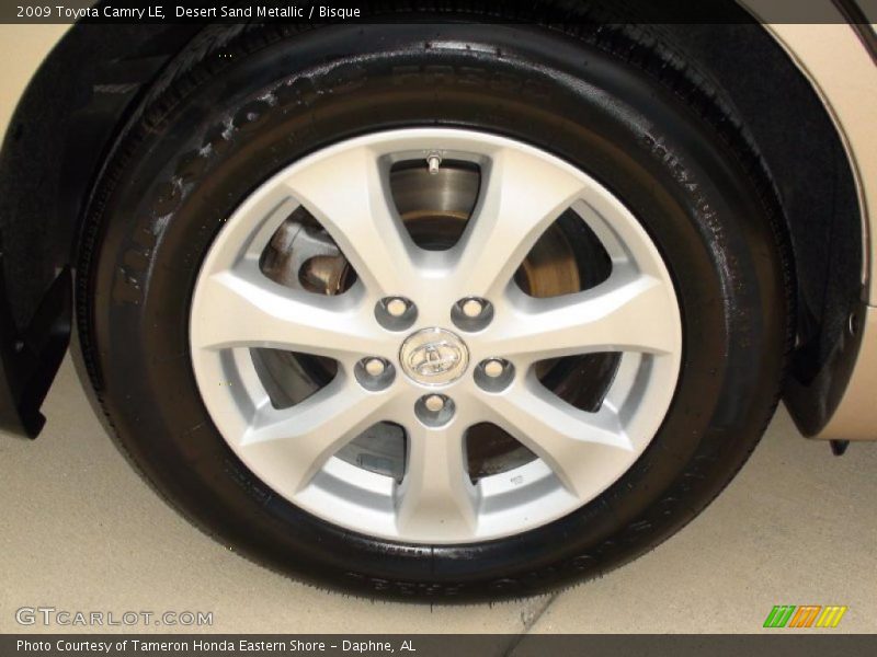 Desert Sand Metallic / Bisque 2009 Toyota Camry LE
